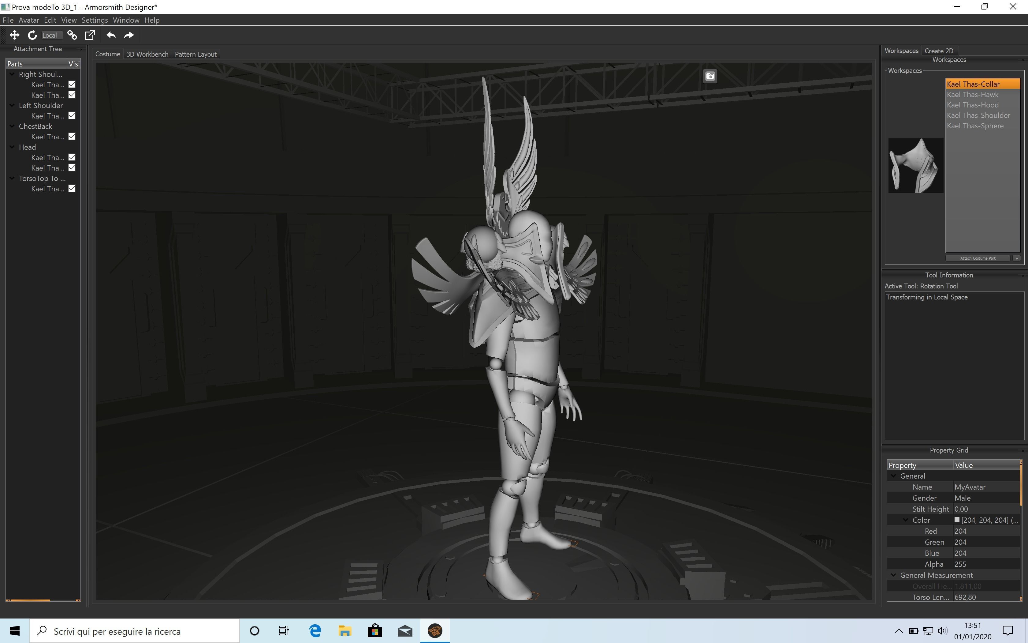 Master Kael Thas Blizzard Cosplay 3D print model_5