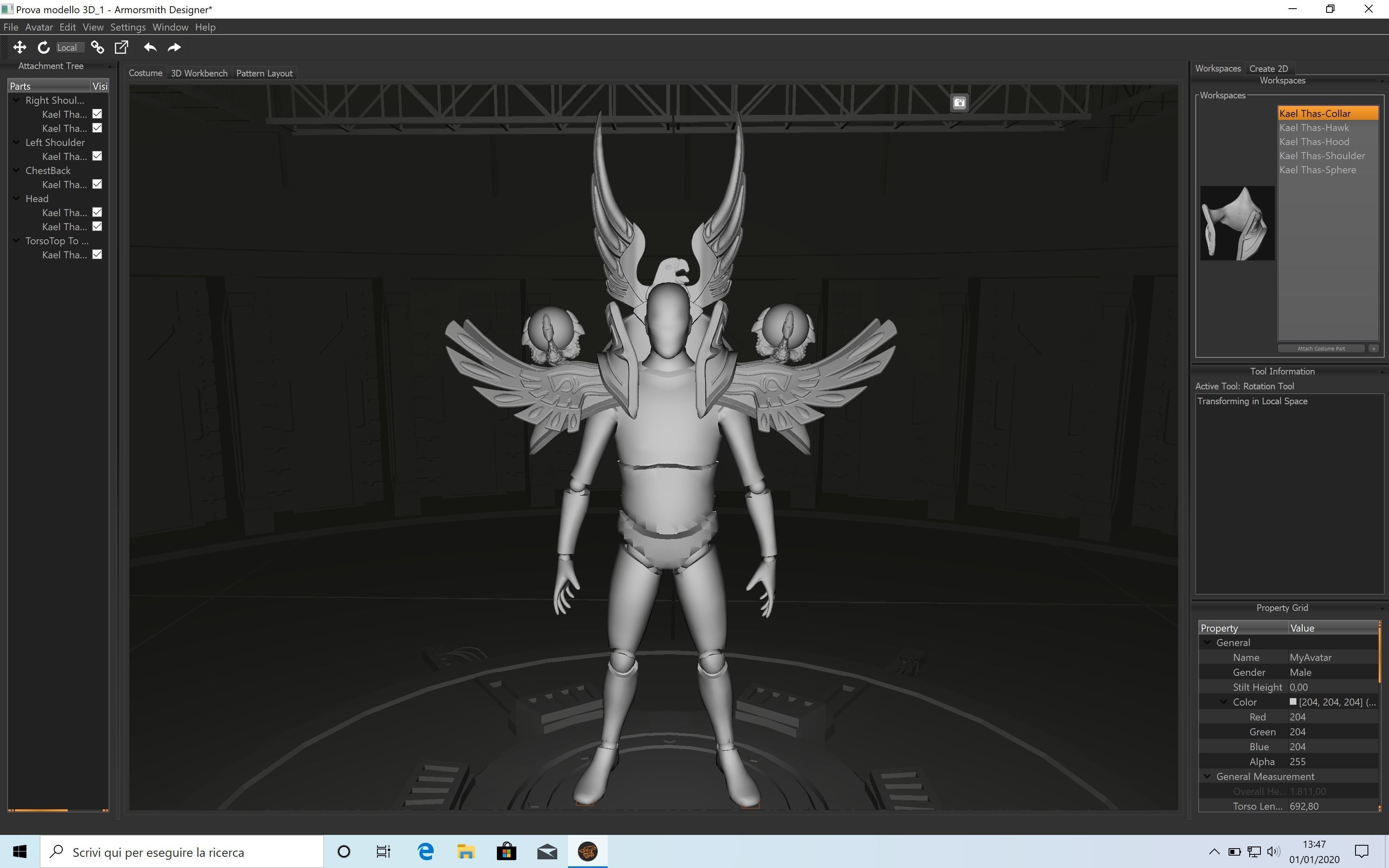 Master Kael Thas Blizzard Cosplay 3D print model_4