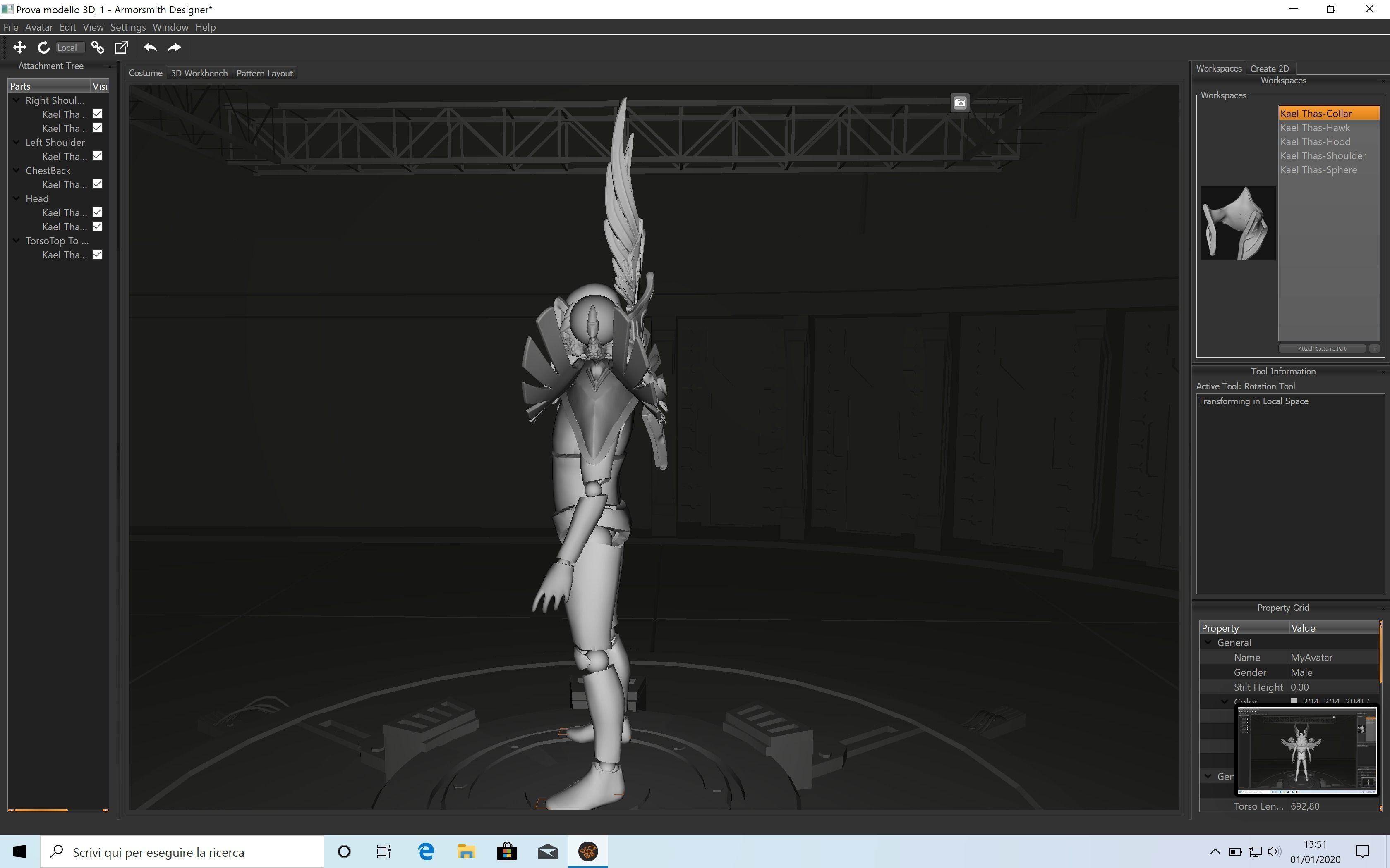 Master Kael Thas Blizzard Cosplay 3D print model_7