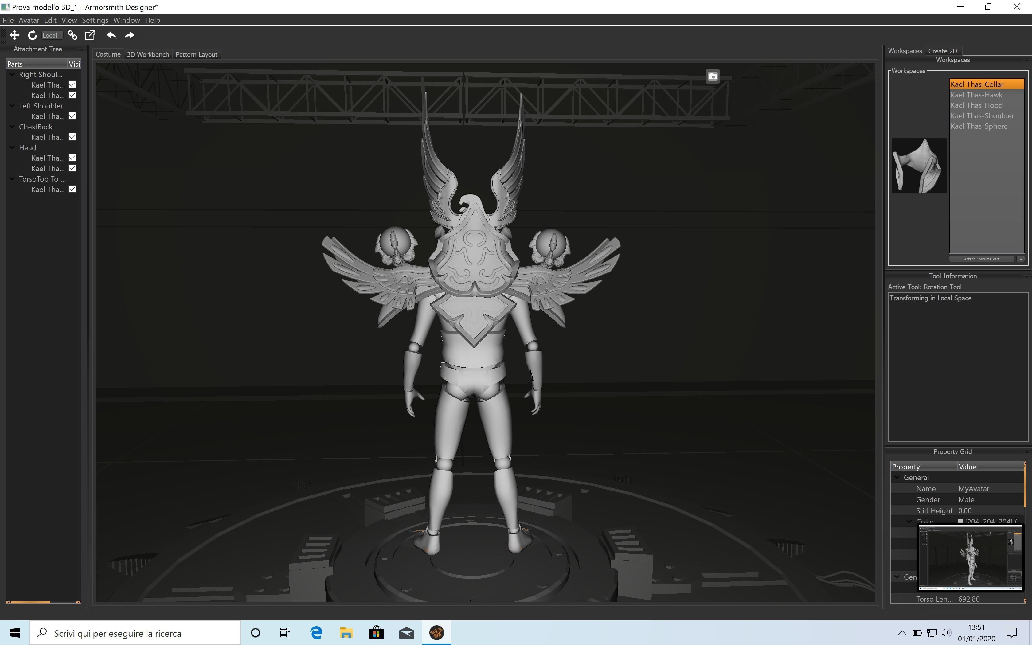 Master Kael Thas Blizzard Cosplay 3D print model_6