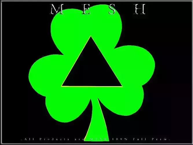 Triangle hole in Shamrock