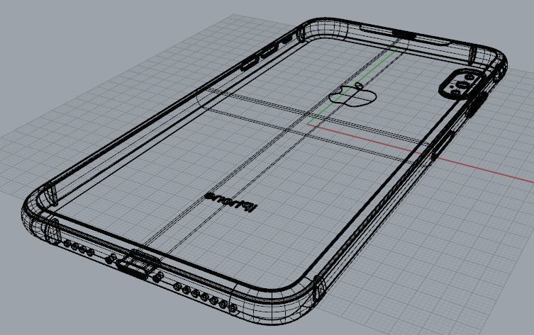 3D model Apple iPhone Xs Max 3D print model_1