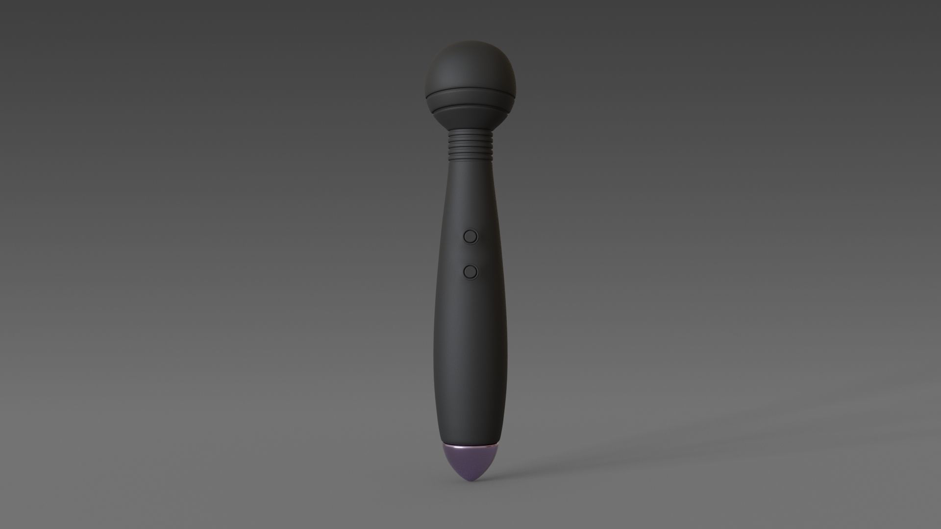 Bullet Massager Wand Magic Body Low-poly 3D model_0