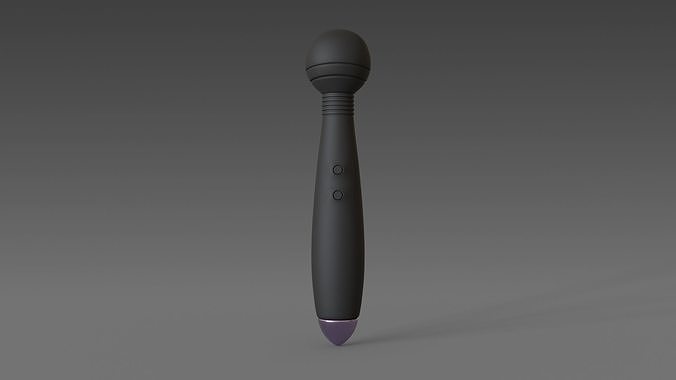 Bullet Massager Wand Magic Body Low-poly 3D model