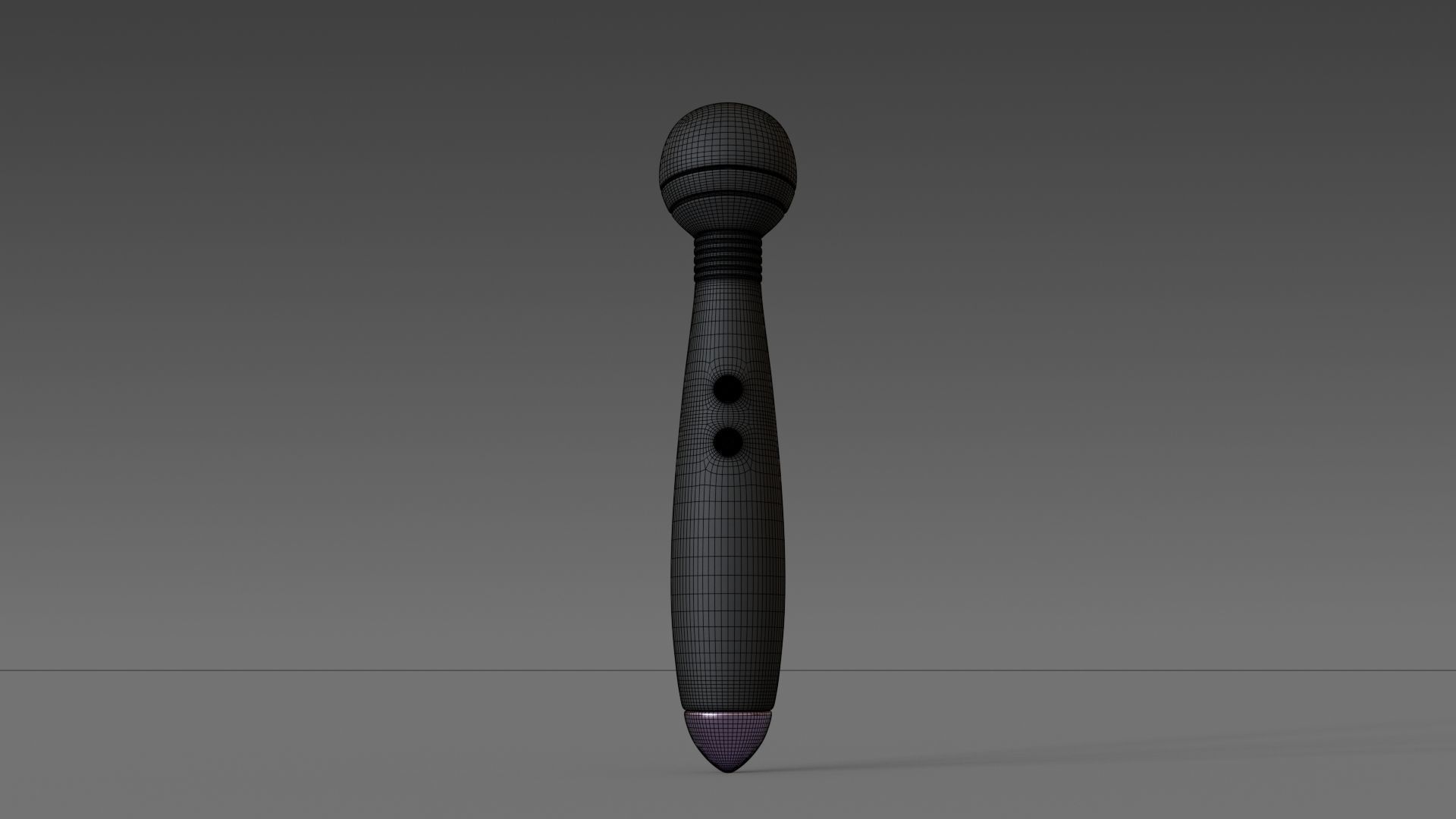 Bullet Massager Wand Magic Body Low-poly 3D model_16