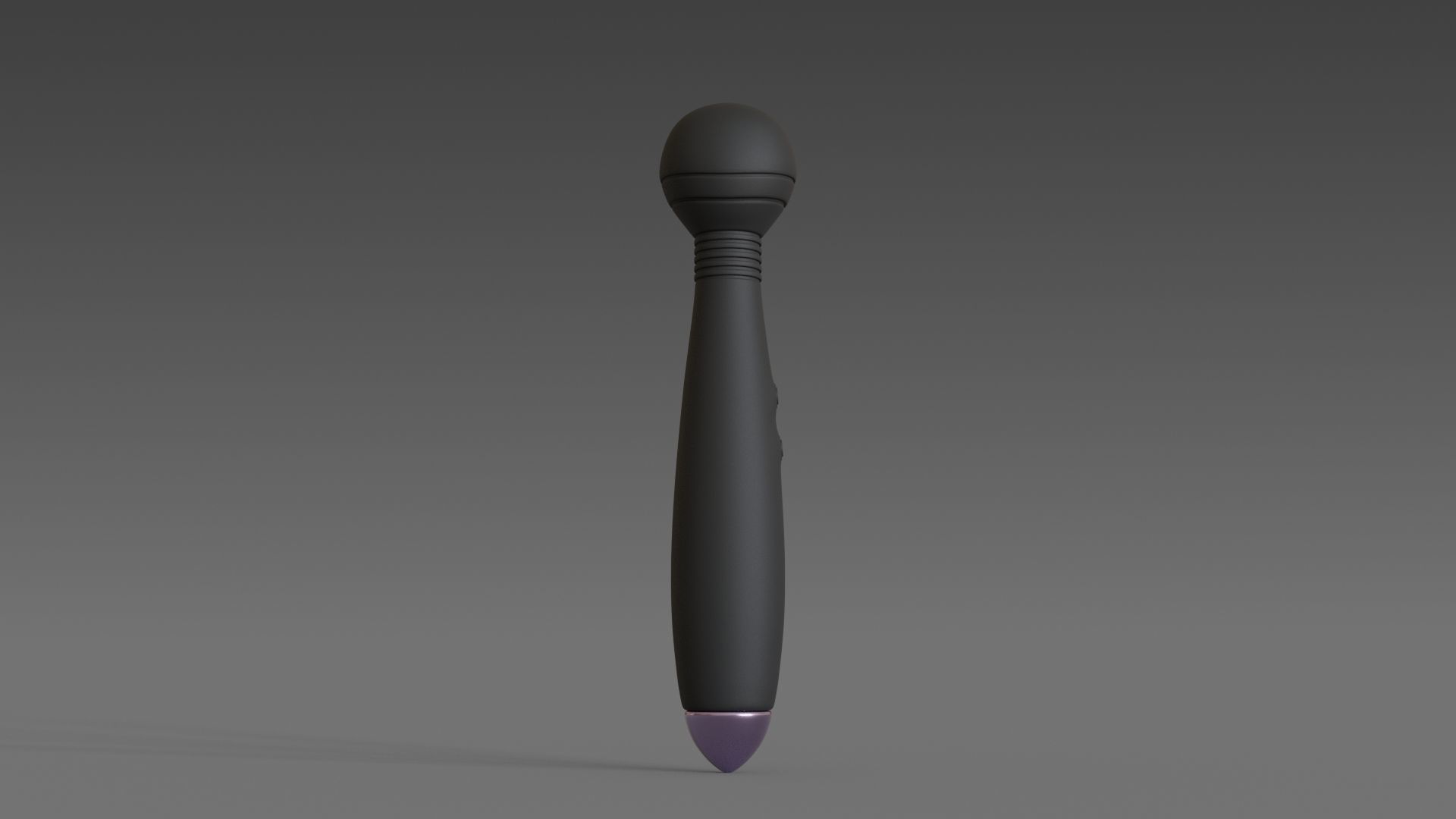 Bullet Massager Wand Magic Body Low-poly 3D model_2