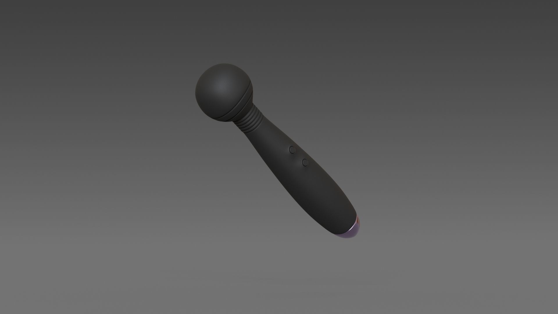 Bullet Massager Wand Magic Body Low-poly 3D model_9