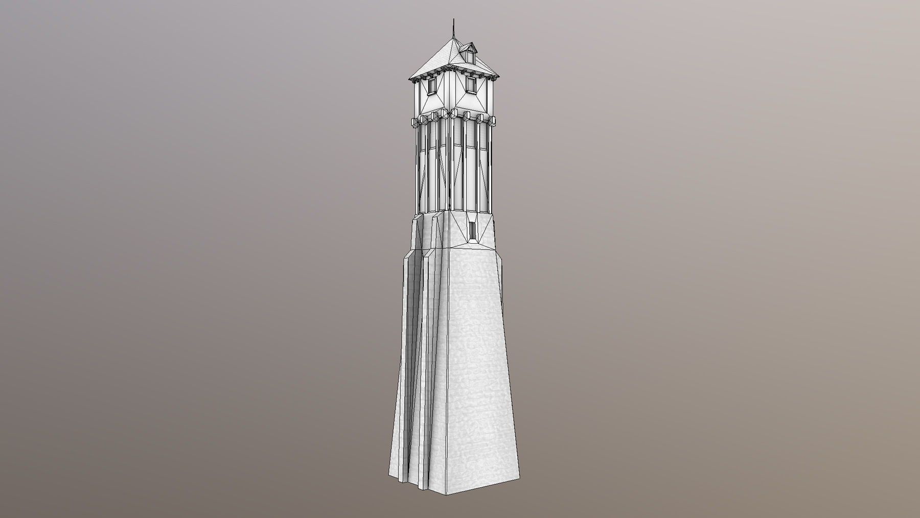 Medieval DRAGON Towers 3D Model Collection_8