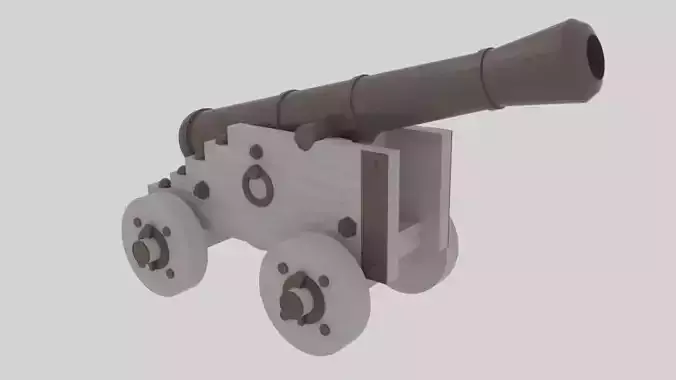 Cannon wooden