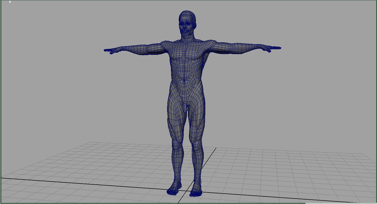  man ful figure 3d model 3D model_6