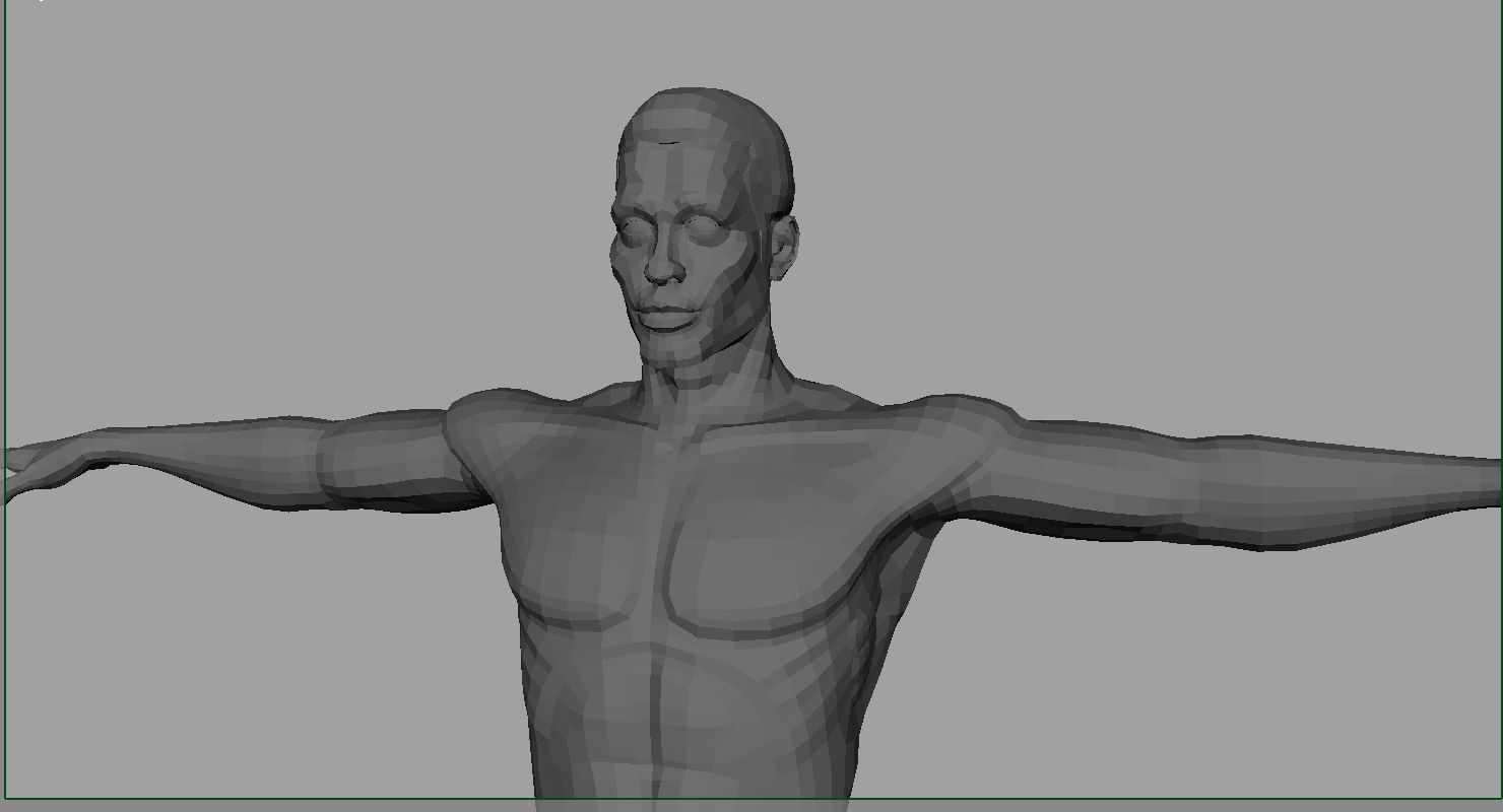  man ful figure 3d model 3D model_2