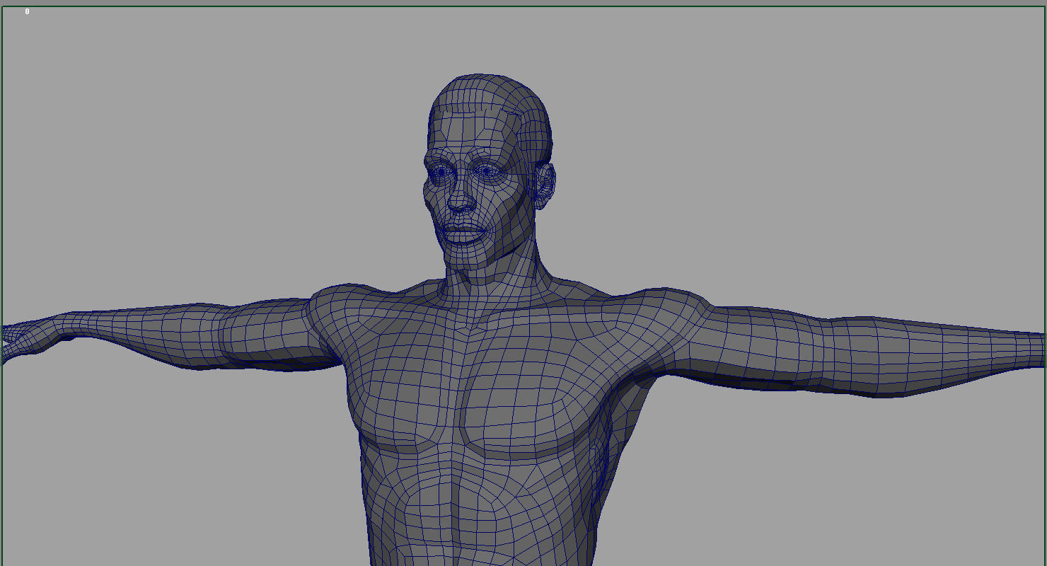  man ful figure 3d model 3D model_3