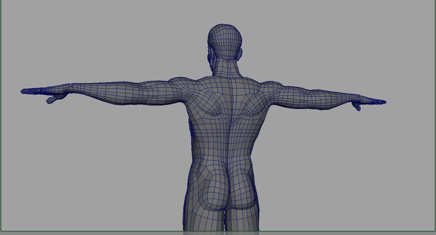  man ful figure 3d model 3D model_4