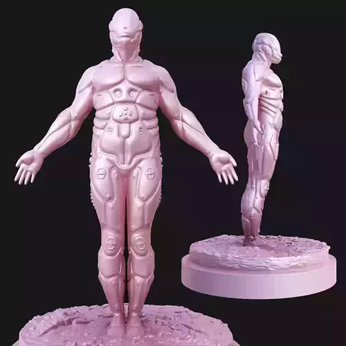 Bionic Human 3D print model