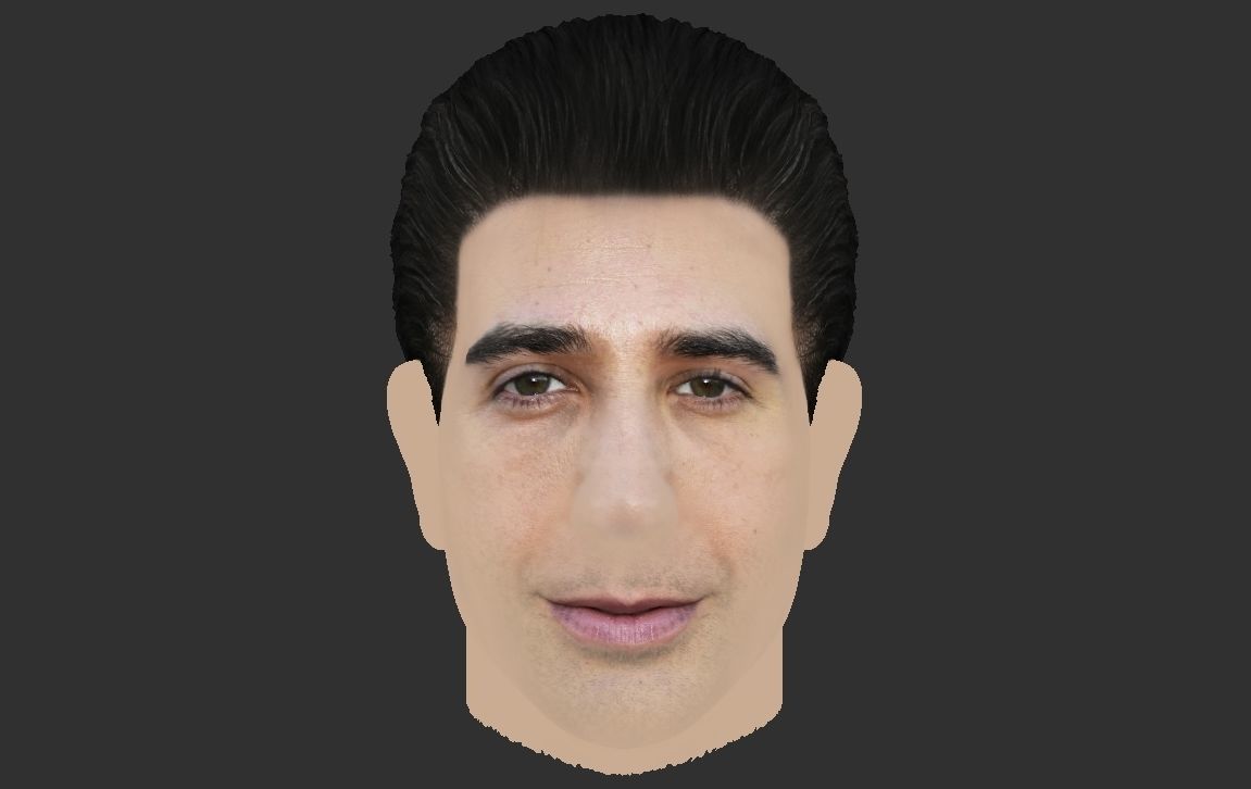 Ross Geller from Friends 3D model_16