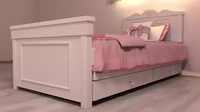 Girl bed