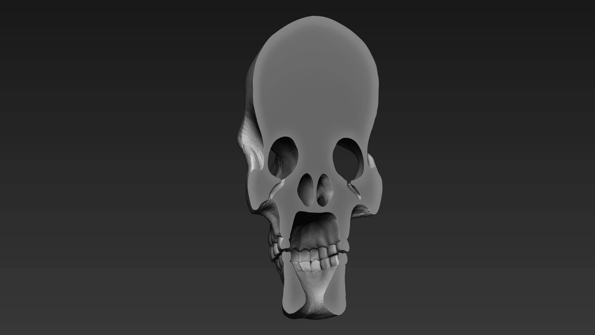 Skulls - Wall Decoration 3D print model_15