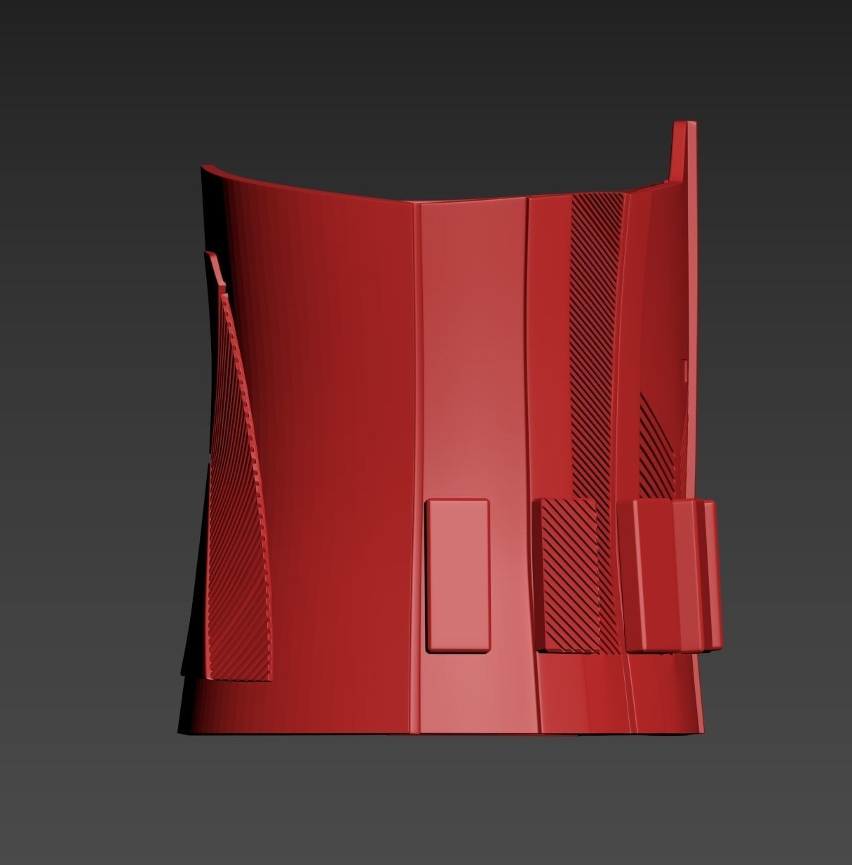 Star Wars The Rise of Skywalker Sith Trooper Abdomen Armor 3D print model_3