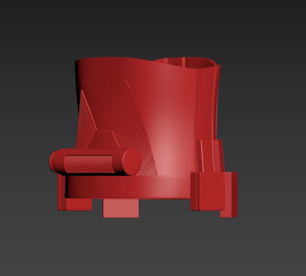 Star Wars The Rise of Skywalker Sith Trooper Abdomen Armor 3D print model_17