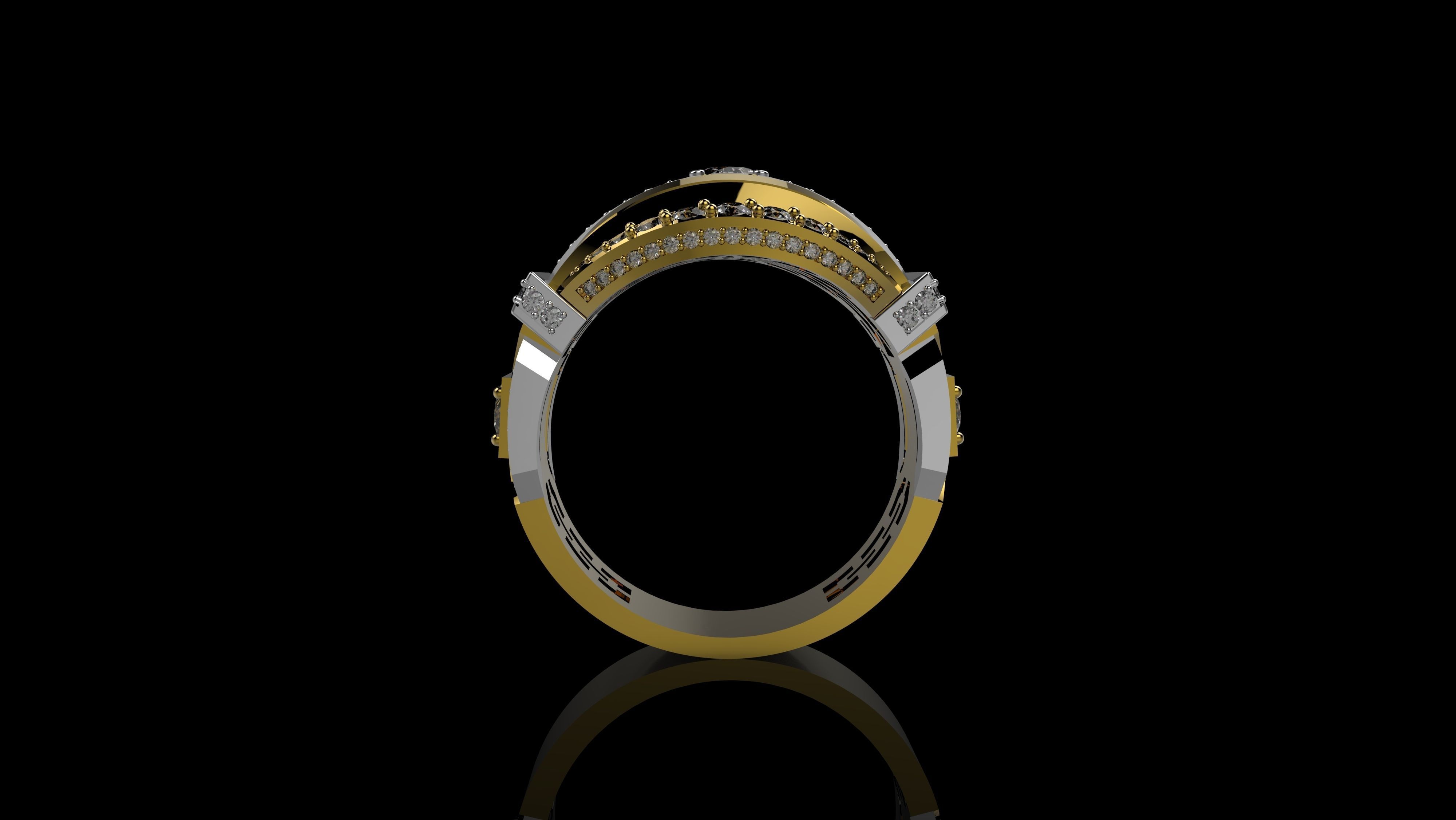 M RINGS N42 3D print model_5