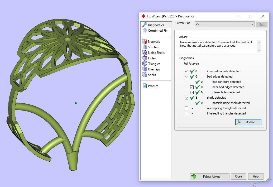 M RINGS N42 3D print model_16