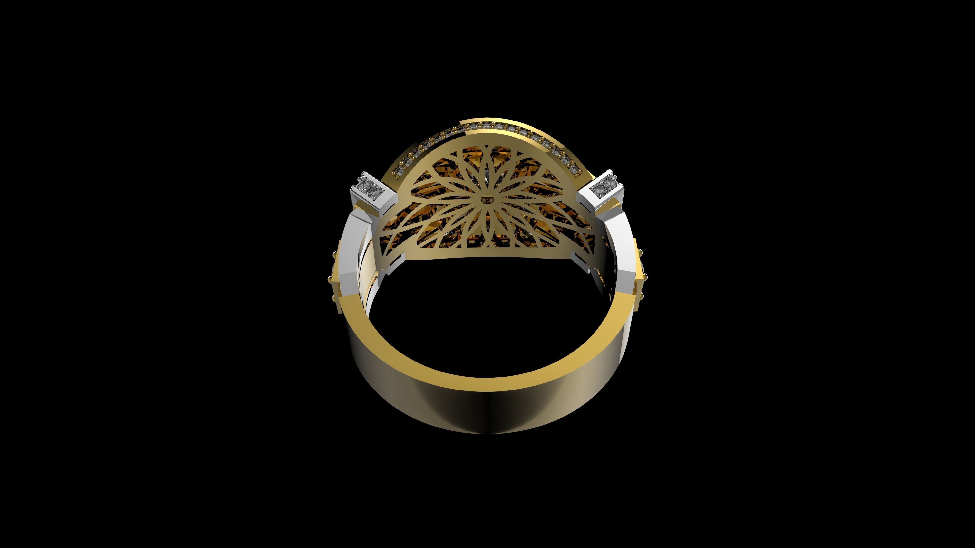 M RINGS N42 3D print model_4