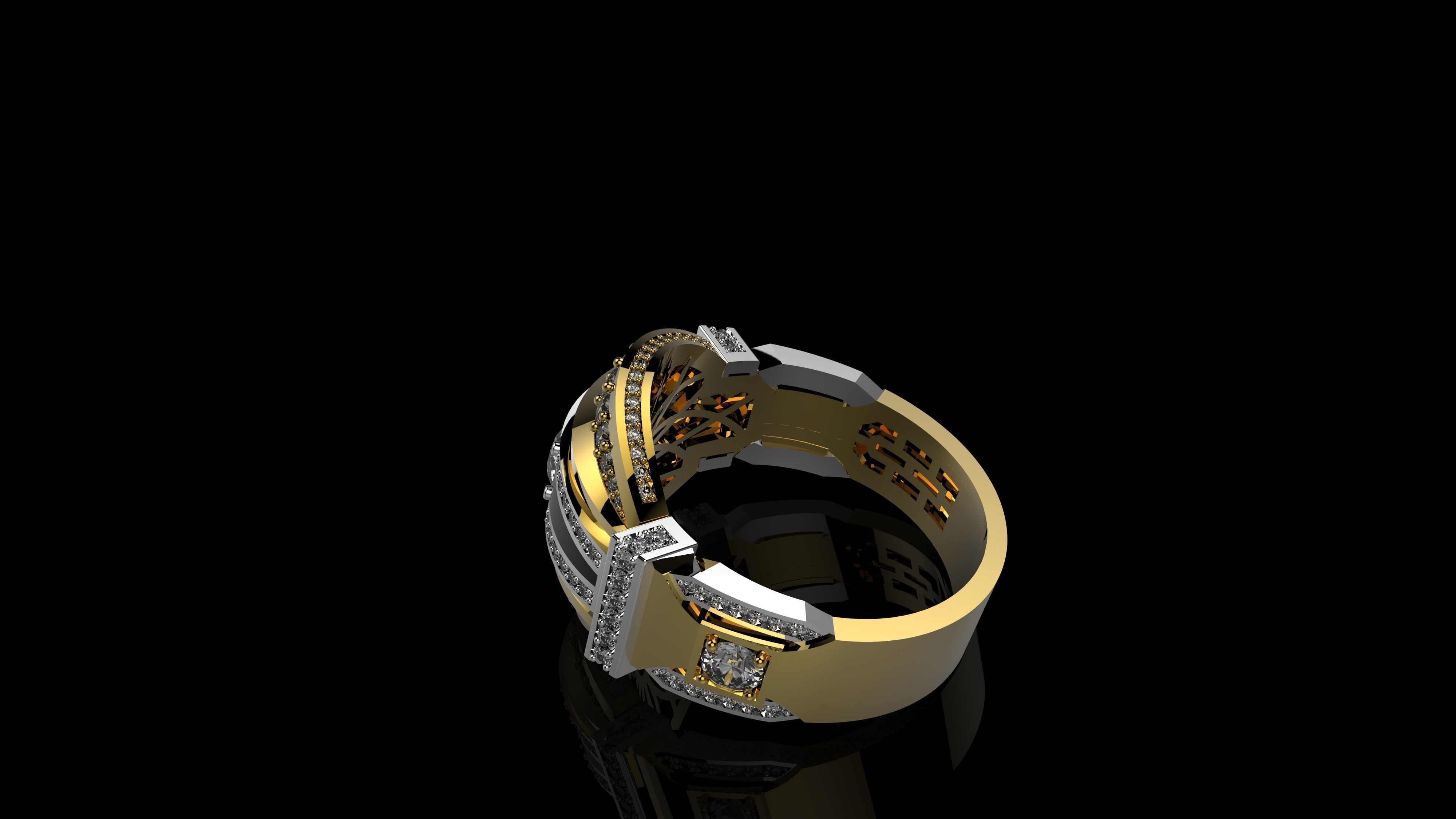 M RINGS N42 3D print model_6
