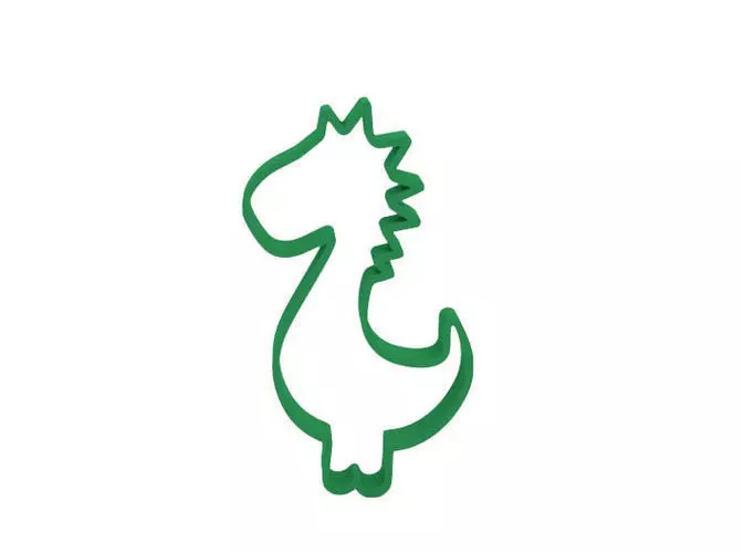 Cookie cutter 3D print model_0