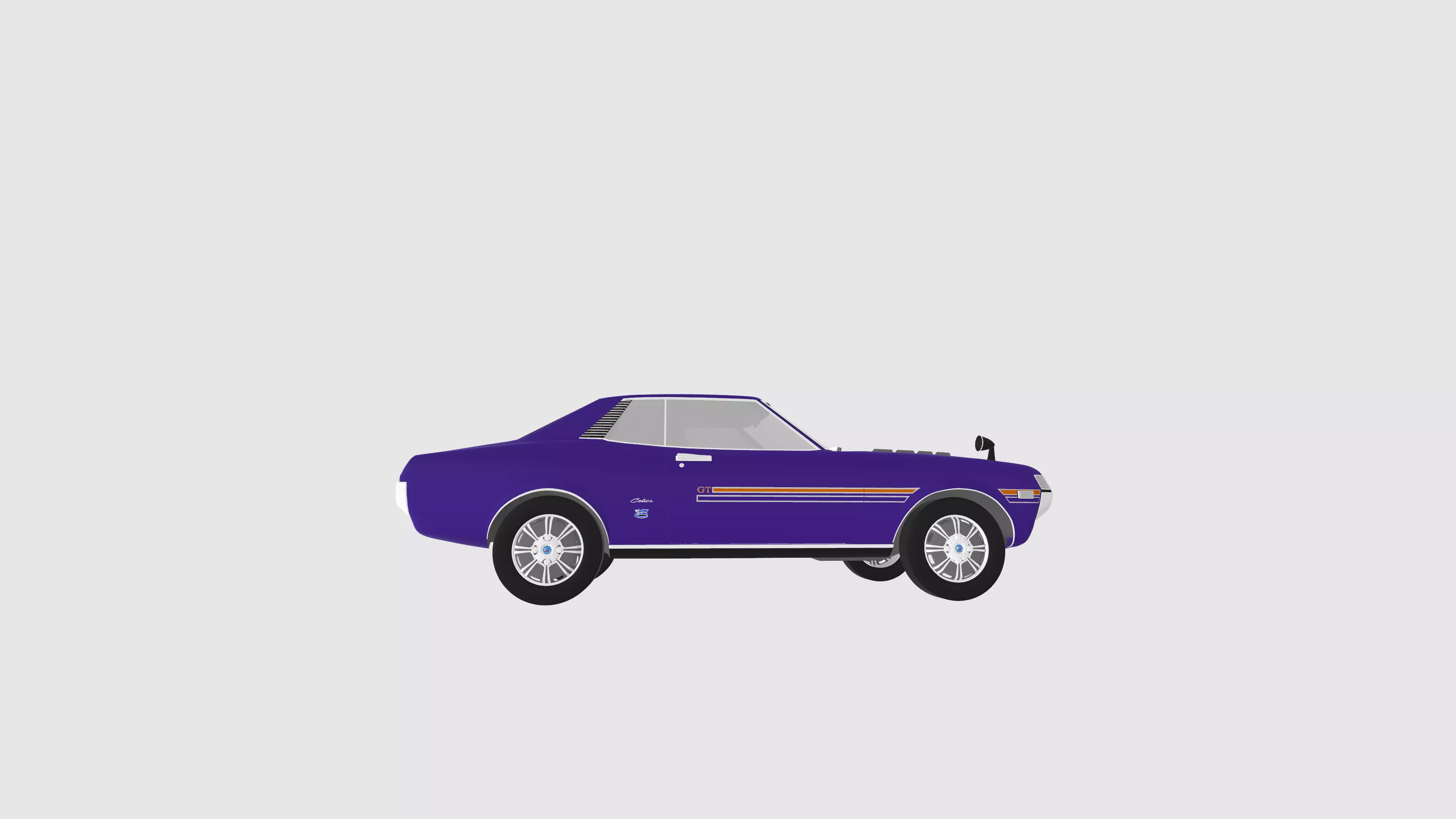 70s toyota GT 3D model
