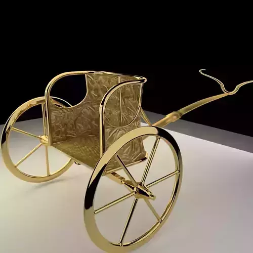 King Tut Chariot   3D model