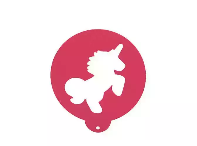 Coffee  Food stencil