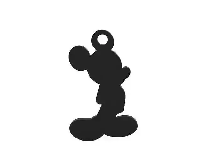 Earring mickey mouse charm