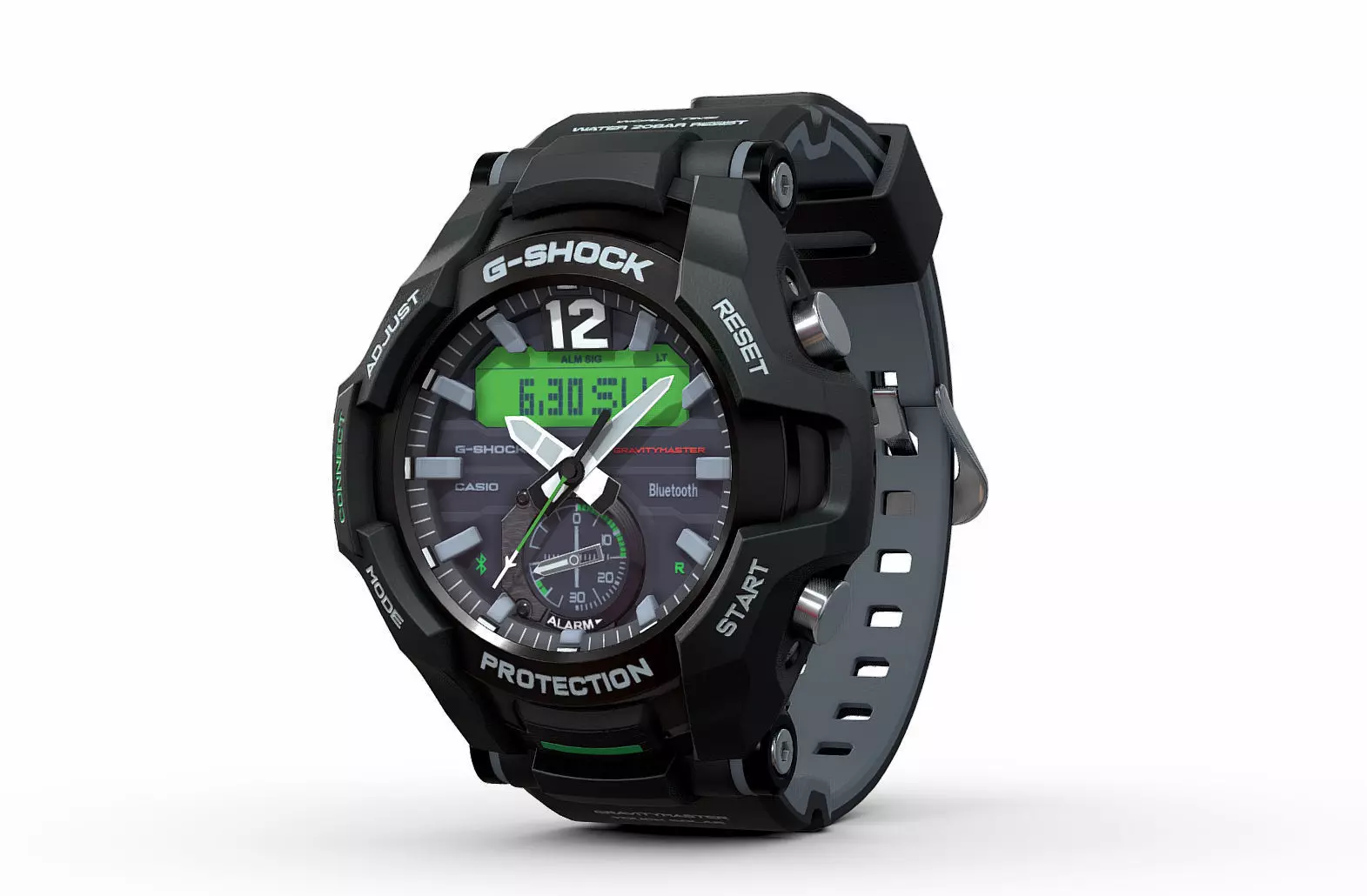 CASIO G-SHOCK watch 3D model_0