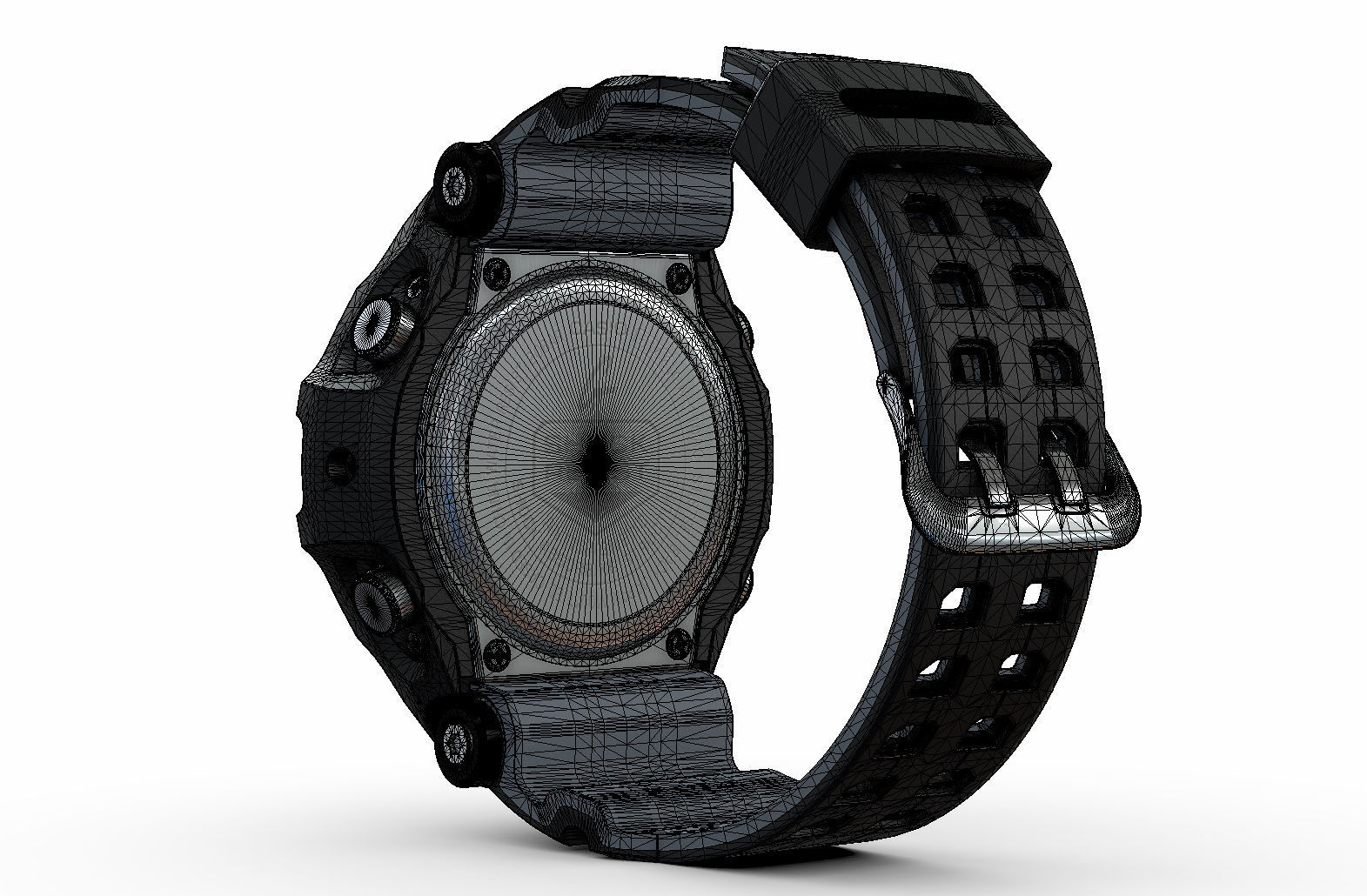 CASIO G-SHOCK watch 3D model_4