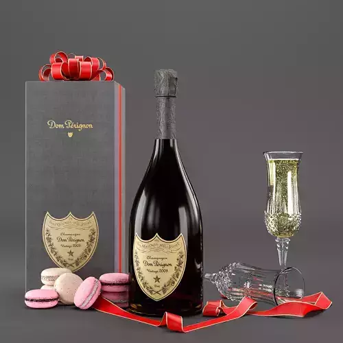 CHAMPAGNE DOM PERiGNON 3D model
