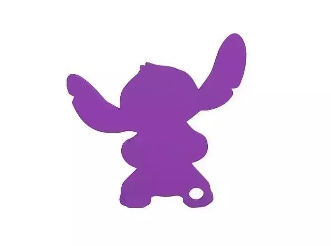 Keychain disney stitch