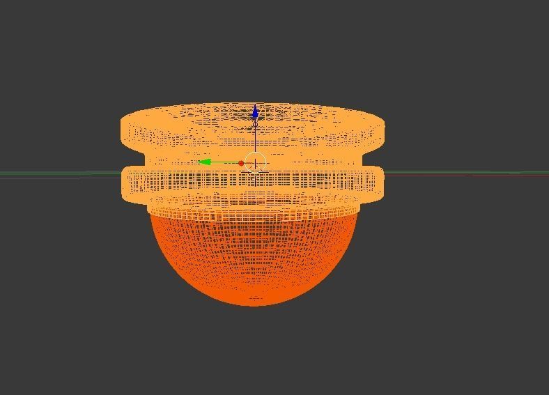 security camera  3D model_1