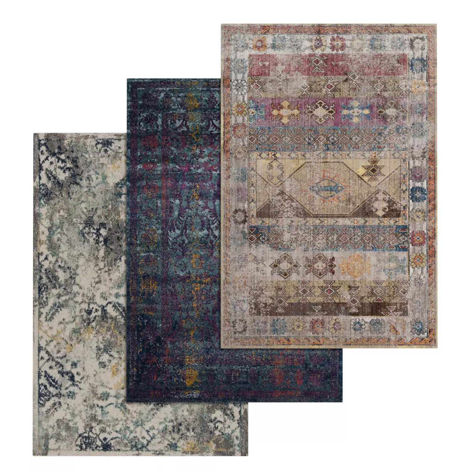 Rug Set 220 3D model_0