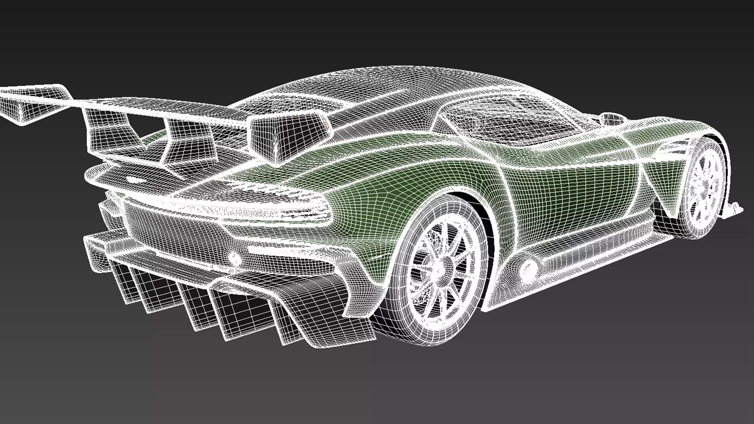 Aston Martin Vulcan 2016 3D model_19