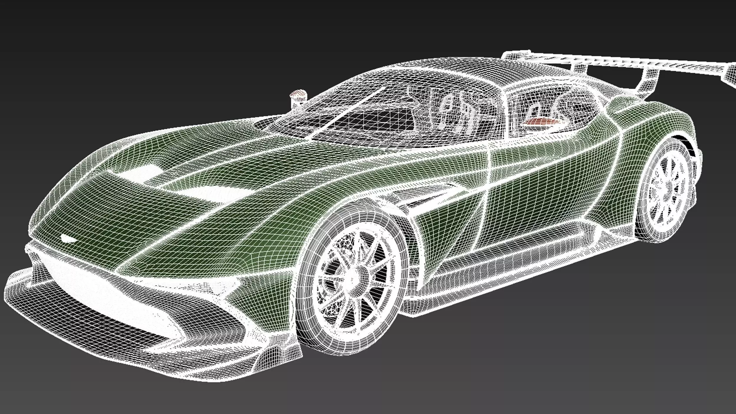 Aston Martin Vulcan 2016 3D model_18