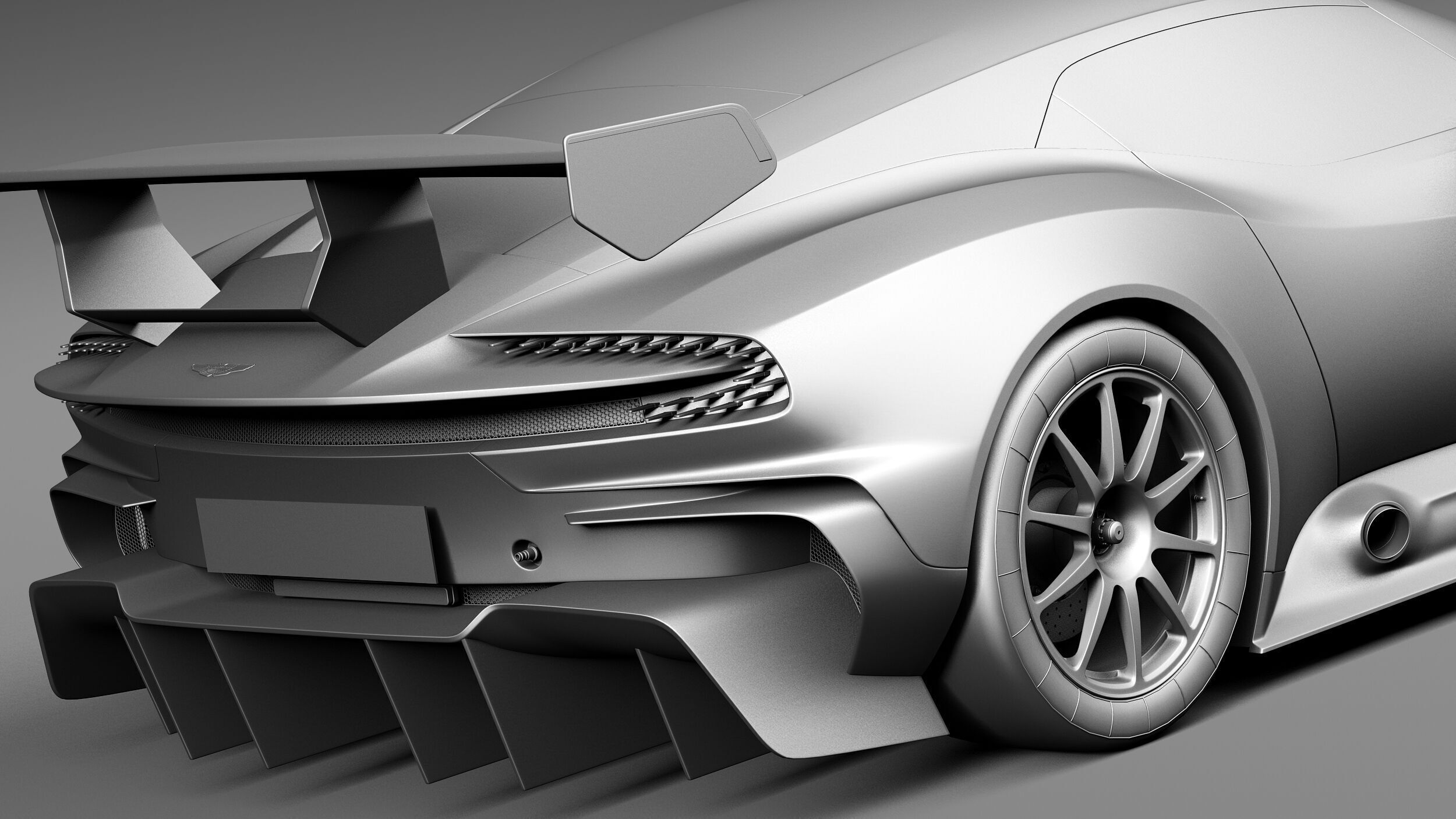 Aston Martin Vulcan 2016 3D model_11