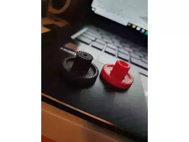 Marui Hunter and Galaxy idler gear with bearings part nro M0134 3D print model