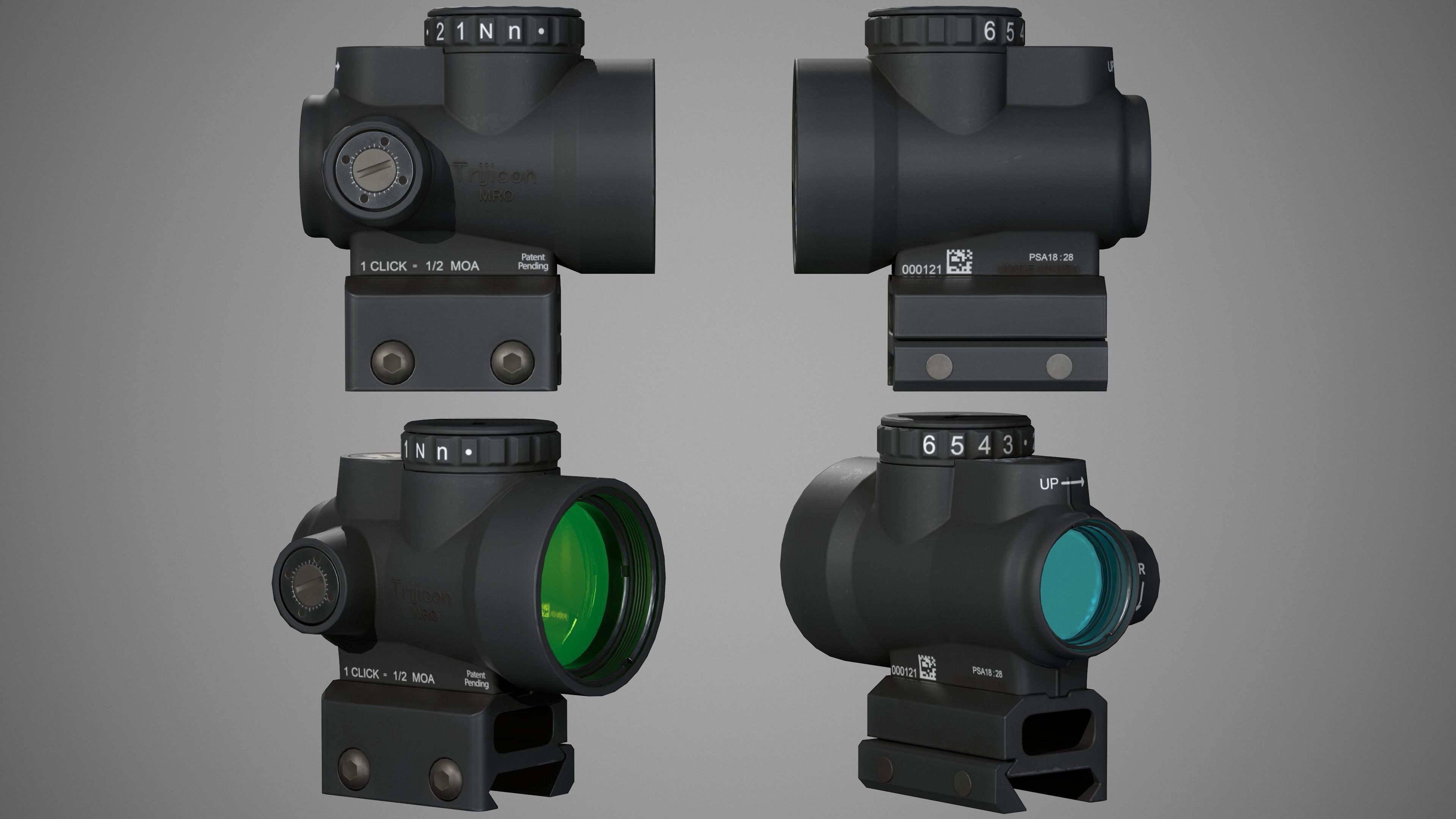 BT APC9 Pro Low-poly 3D model_8