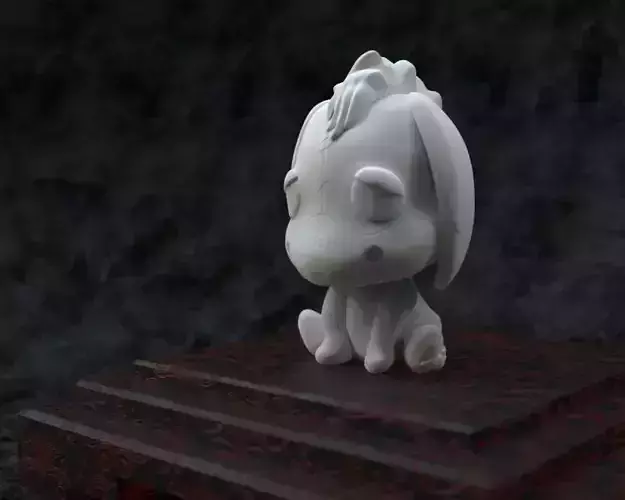 Igor or Eeyore  from winnie pooh for 3d printing  3D print model