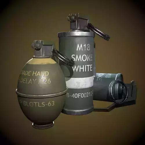 grenade three grenades