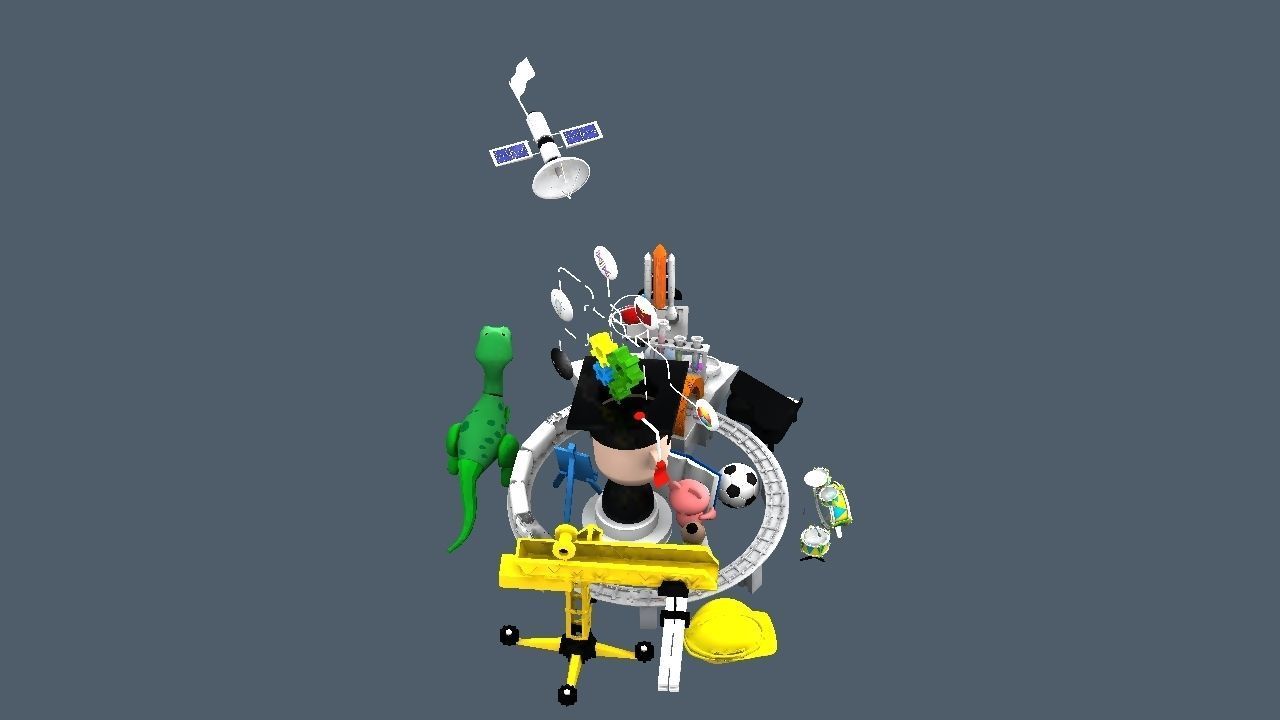 Toys for educations 3D model_3