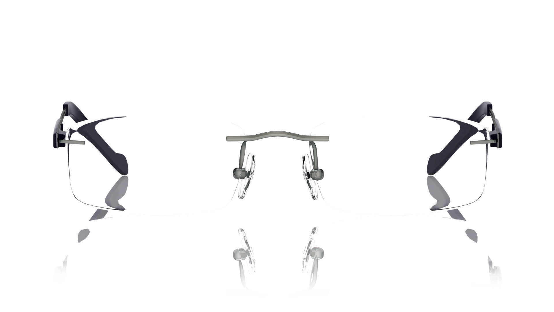 Eyeglasses for Men and Women 3D print model_1