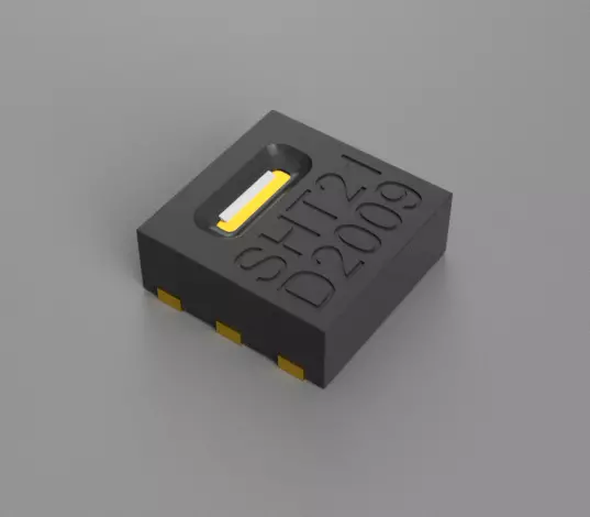 SHT21 3D model chip 3D print model_0