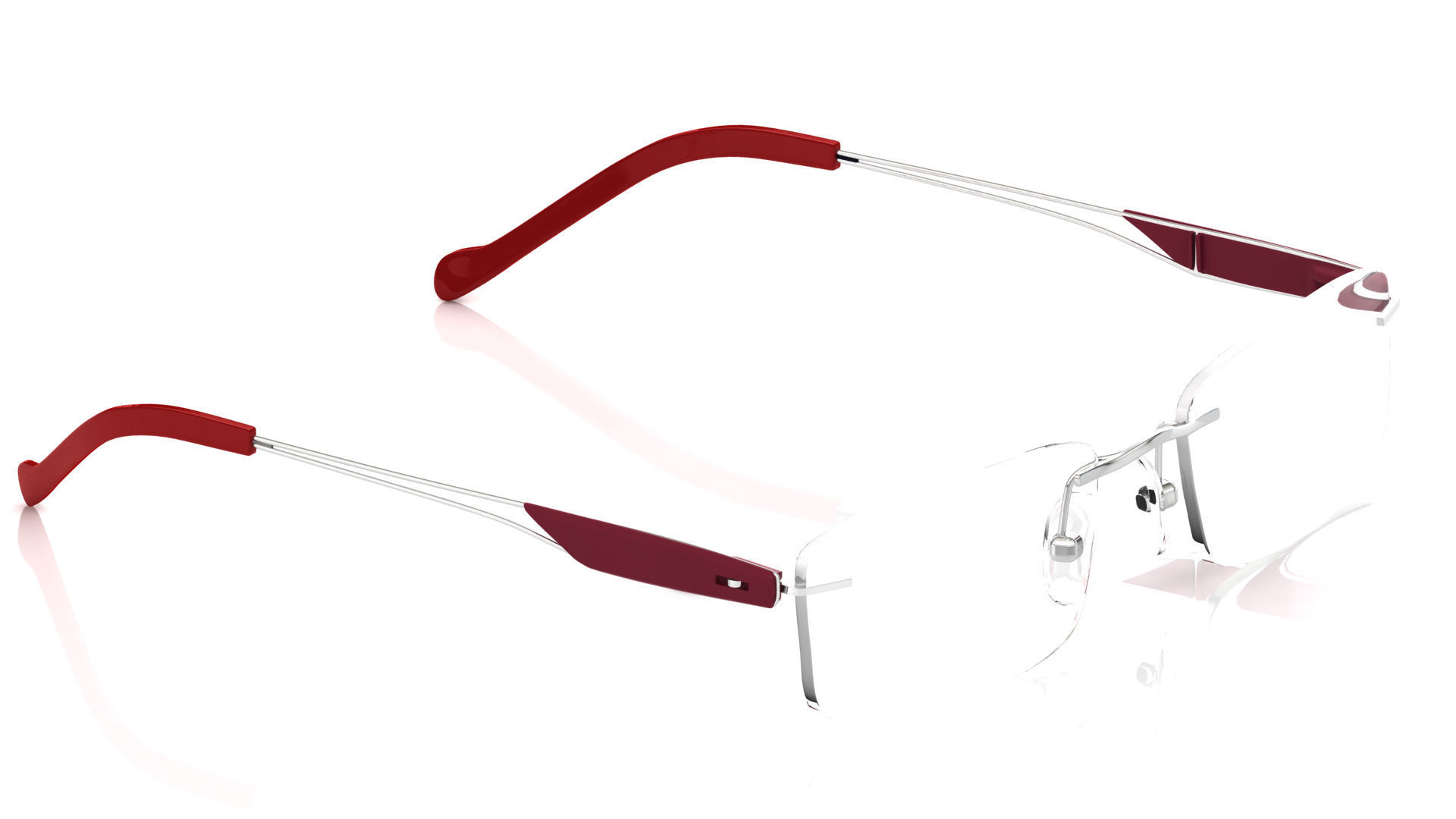 Eyeglasses for Men and Women 3D print model_3