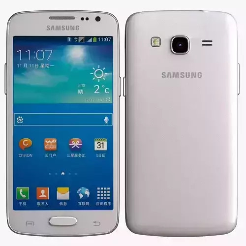 Samsung Galaxy Win Pro G3812 White 3D model